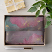 Decoupage Whimsical Vibrant Bumble Bee Pink Flower 薄葉紙 (ギフト)