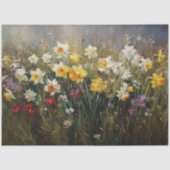 Decoupage Wildflower Meadow Daffodils KayliMade 薄葉紙 (正面)