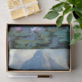 Decoupage Winter Scene Elk Hunting  薄葉紙 (ギフト)