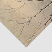 Decoupage Winter Scene Red Barn Cardinal Snow 薄葉紙 (詳細)