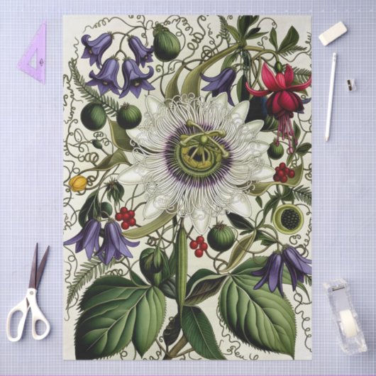 Decoupage Woodland Illustration 薄葉紙 (クラフト)