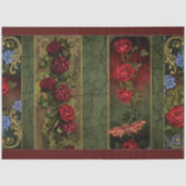 Decoupage Woodland Moth Illustration 薄葉紙 (正面)