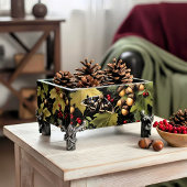 Decoupage Woodland Moth Illustration 薄葉紙