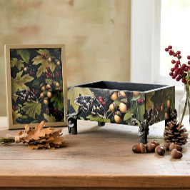 Decoupage Woodland Moth Illustration 薄葉紙