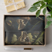 Decoupage Woodland Moth Illustration 薄葉紙 (ギフト)