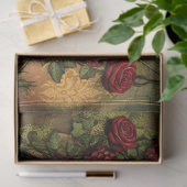 Decoupage Woodland Moth Illustration 薄葉紙 (ギフト)