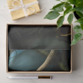 Decoupage Woodland Moth Illustration 薄葉紙 (ギフト)