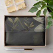 Decoupage Woodland Moth Illustration 薄葉紙 (ギフト)