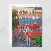 Découvrez la Beauté de Prague ポストカード (正面/裏面)