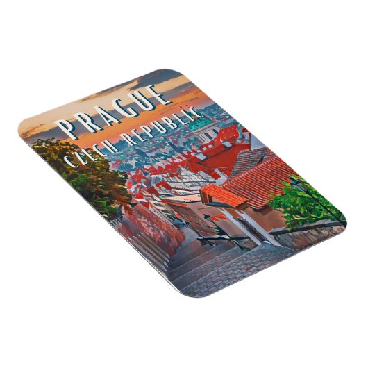 Découvrez la Beauté de Prague マグネット (右側)