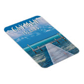 Découvrez le paradis tropical des Îles Caïmans マグネット (右側)
