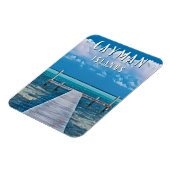 Découvrez le paradis tropical des Îles Caïmans マグネット (左側)