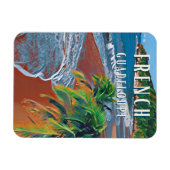 Découvrez les trésors tropicaux de la Guadeloupe マグネット (横)