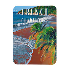 Découvrez les trésors tropicaux de la Guadeloupe マグネット