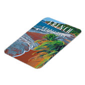 Découvrez les trésors tropicaux de la Guadeloupe マグネット (左側)