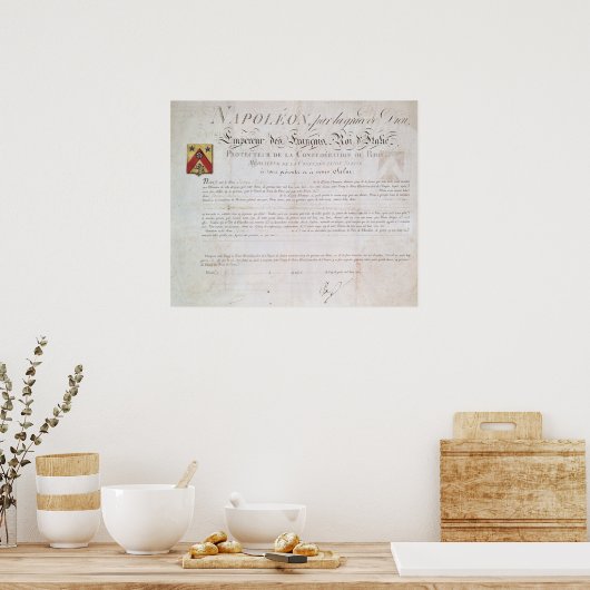 Decree of nobility created under the First ポスター (キッチン)