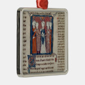 「Decrets de Gratien'からの結婚場面、 メタルオーナメント (右)