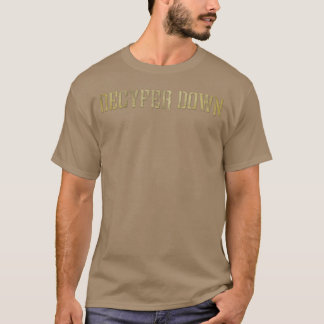 Decyfer Downバンドデザインのガールズ Tシャツ