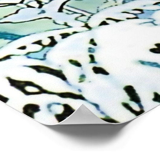 “Ded Moroz” or “Father Frost” by Ivan Bilibin ポスター (角)