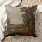 Dedhamの谷1802年(キャンバスの油) クッション (ブランケット)