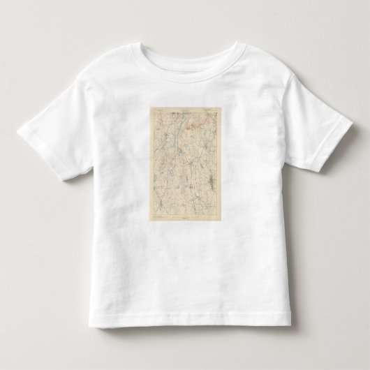 Dedham、マサチューセッツ トドラーTシャツ (正面)