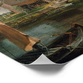 Dedham Lock and Mill, 1820 ポスター (角)