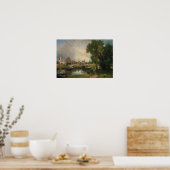 Dedham Lock and Mill, 1820 ポスター (キッチン)