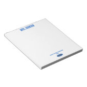 Dedicated To Teaching | Passionate About Science ノートパッド (アングル)