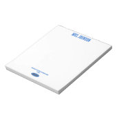 Dedicated To Teaching | Passionate About Science ノートパッド (回転)