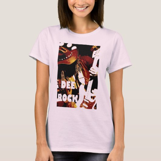 DEEのギターのタンクトップ Tシャツ (正面)