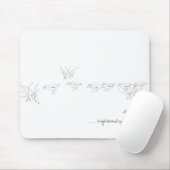 Deeのシギ(元のスケッチ) マウスパッド (マウス)