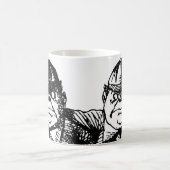 Deeを音楽で誘い、Dumを音楽で誘って下さい コーヒーマグカップ (中央)