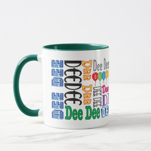 Dee Deeのコーヒー・マグ マグカップ (左)