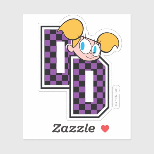 Dee Dee Athletic Letters Graphic シール (シート)