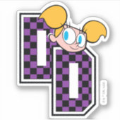 Dee Dee Athletic Letters Graphic シール (正面)