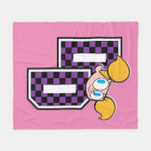 Dee Dee Athletic Letters Graphic フリースブランケット (正面(横))