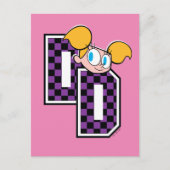 Dee Dee Athletic Letters Graphic ポストカード (正面)