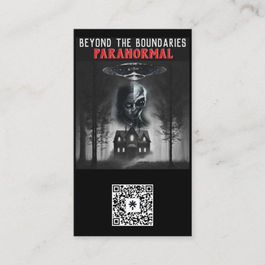 DEE- Paranormal Business Cards 名刺 (正面)
