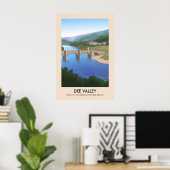 Dee Valley AONB Travel Poster ポスター (ホームオフィス)