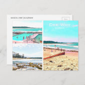 Dee Why Northernビーチシドニーポストカード ポストカード (正面/裏面)