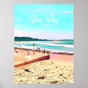 Dee Why Northern beaches sydney ポスター