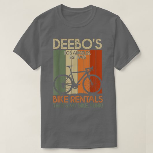 Deebo's Bikeレンタルおもしろいヴィンテージ Tシャツ (デザイン正面)