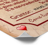 DEED TO MY HEART - Declaration of Love ポスター (角)