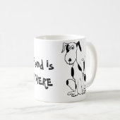Deefaの犬、私の一番の友達は... マグカップ (正面右)