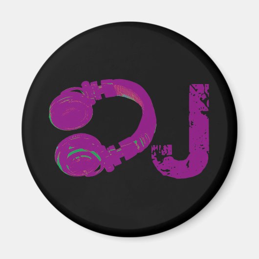 deejayヘッドフォン マグネット (正面)