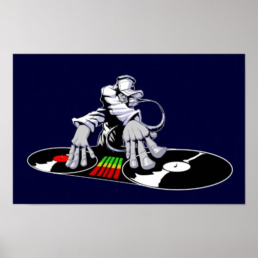 Deejayポスター ポスター (正面)