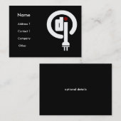 Deejay名刺 名刺 (正面/裏面)