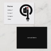 Deejay名刺 名刺 (正面/裏面)