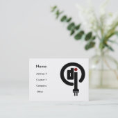 Deejay名刺 名刺 (スタンド正面)