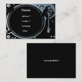 Deejay名刺 名刺 (正面/裏面)